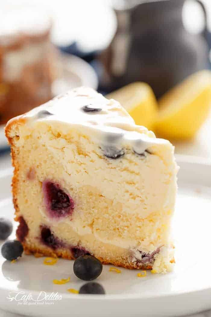 Tangy & Sweet: The Ultimate Lemon Blueberry Cheesecake Cake Recipe